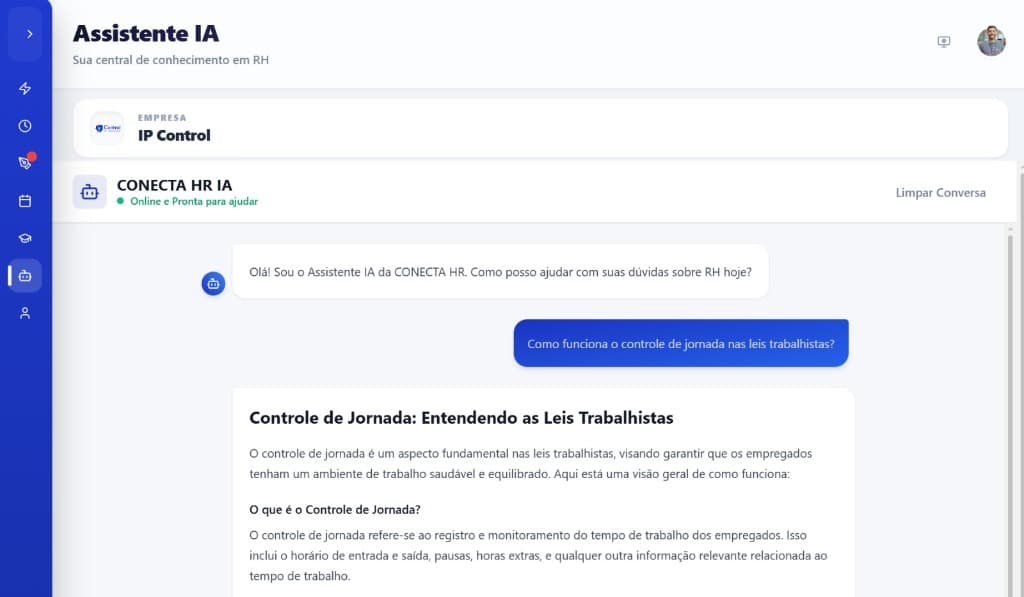 Assistente IA CONECTA HR